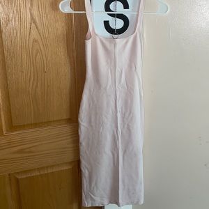 XS soft pink short dress
